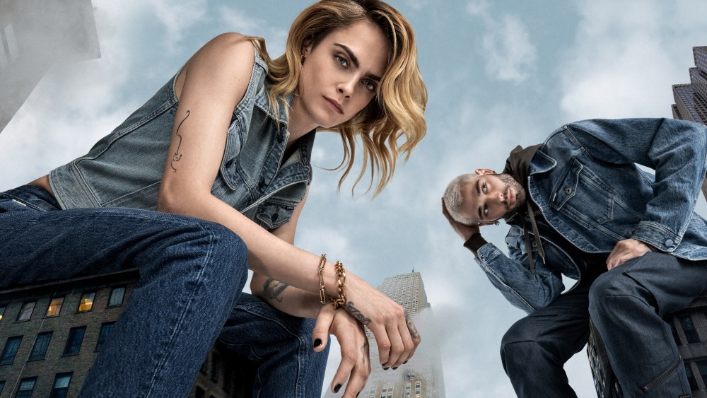 Cara Delevingne stars in G-Star's fall denim campaign.