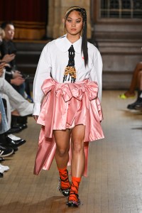Runway at Chopova Lowena RTW Spring 2023 on September 16, 2022 in London