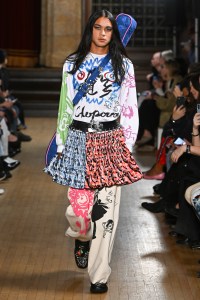 Runway at Chopova Lowena RTW Spring 2023 on September 16, 2022 in London