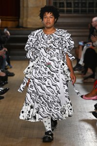 Runway at Chopova Lowena RTW Spring 2023 on September 16, 2022 in London