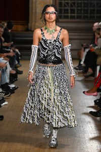 Runway at Chopova Lowena RTW Spring 2023 on September 16, 2022 in London