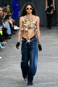 Runway at David Koma RTW Spring 2023 on September 18, 2022 in London