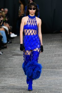 Runway at David Koma RTW Spring 2023 on September 18, 2022 in London