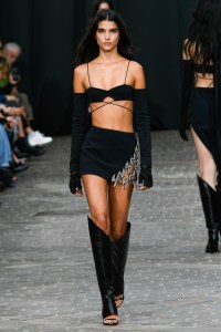 Runway at David Koma RTW Spring 2023 on September 18, 2022 in London