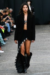 Runway at David Koma RTW Spring 2023 on September 18, 2022 in London