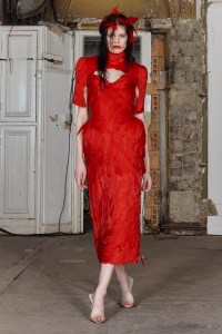 Runway at Dilara Findikoglu RTW Spring 2023 on September 17 , 2022 in London