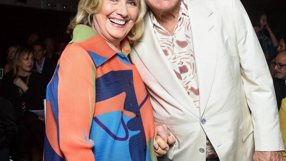 Hillary Clinton and Barry Diller