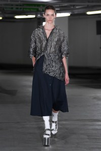 Runway at Edward Crutchley RTW Spring 2023 on September 16 2022 in London
