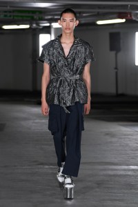Runway at Edward Crutchley RTW Spring 2023 on September 16 2022 in London