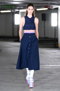 Runway at Edward Crutchley RTW Spring 2023 on September 16 2022 in London
