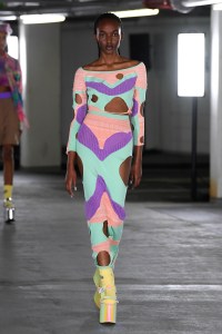 Runway at Edward Crutchley RTW Spring 2023 on September 16 2022 in London