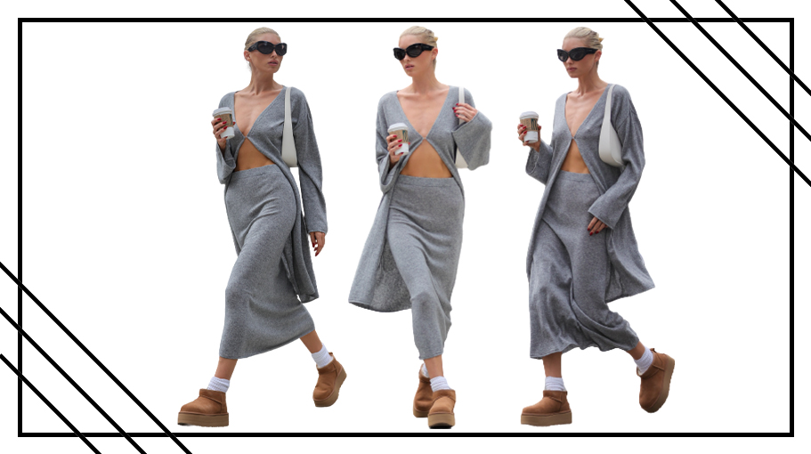 Elsa Hosk uggs lead art