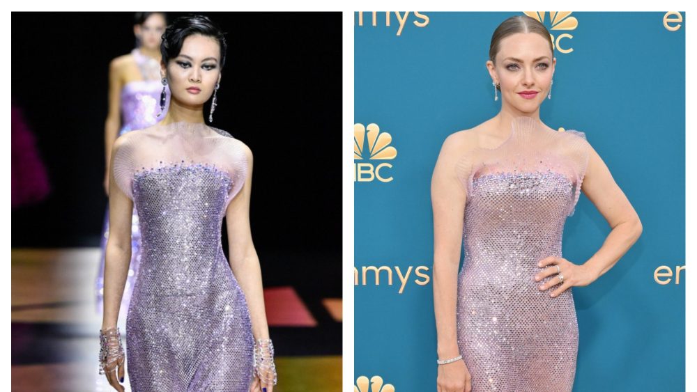 Amanda Seyfried in Amarni Privé at the 2022 Emmy Awards.