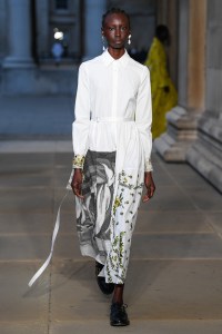 Runway at Erdem  RTW Spring 2023 on September 18, 2022 in London