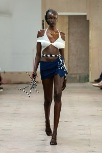 Runway at FASHION EAST Jawara Alleyne RTW Spring 2023 on September 16 2022 in London