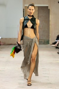 Runway at FASHION EAST Jawara Alleyne RTW Spring 2023 on September 16 2022 in London