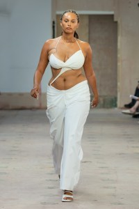 Runway at FASHION EAST Karoline Vitto RTW Spring 2023 on September 16 2022 in London