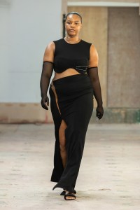 Runway at FASHION EAST Karoline Vitto RTW Spring 2023 on September 16 2022 in London