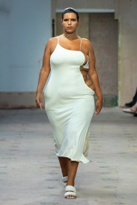 Runway at FASHION EAST Karoline Vitto RTW Spring 2023 on September 16 2022 in London