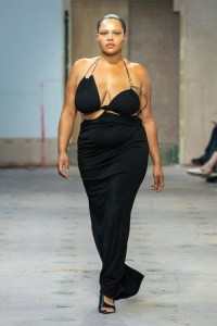 Runway at FASHION EAST Karoline Vitto RTW Spring 2023 on September 16 2022 in London