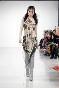 Runway at Feben RTW Spring 2023 on September 17 2022 in London