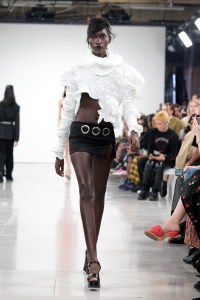 Runway at Feben RTW Spring 2023 on September 17 2022 in London