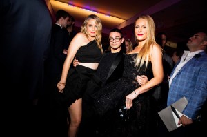 Alicia Silverstone, Christian Siriano and Leah McSweeney