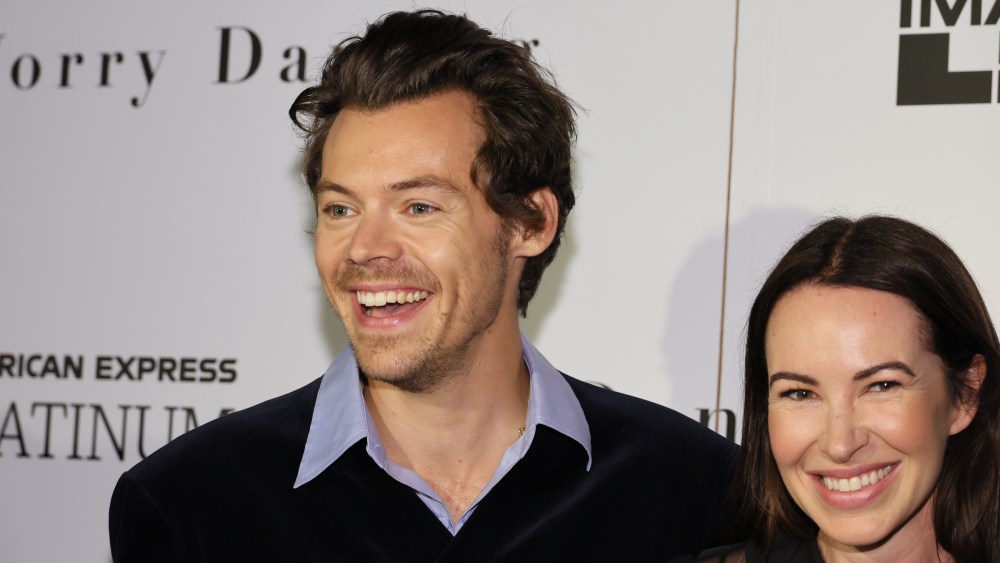 Harry Styles attends the "Don't Worry Darling" photo call at AMC Lincoln Square Theater on Sept. 19