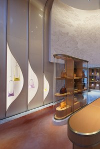 Inside the new Hermes flagship on Madison Avenue in New York City.