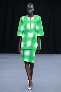 Runway at Huishan Zhang  RTW Spring 2023 on September 17, 2022 in London