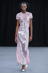 Runway at Huishan Zhang  RTW Spring 2023 on September 17, 2022 in London