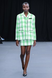 Runway at Huishan Zhang  RTW Spring 2023 on September 17, 2022 in London