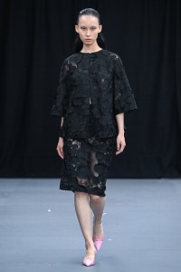 Runway at Huishan Zhang  RTW Spring 2023 on September 17, 2022 in London
