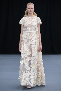 Runway at Huishan Zhang  RTW Spring 2023 on September 17, 2022 in London