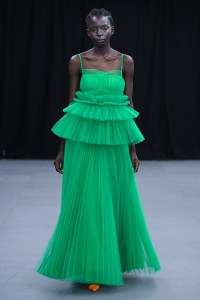 Runway at Huishan Zhang  RTW Spring 2023 on September 17, 2022 in London