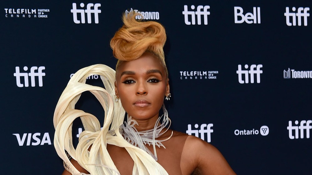 TORONTO, ONTARIO - SEPTEMBER 10: Janelle Monáe attends Netflix "Glass Onion" world premiere at the Toronto International Film Festival at Princess of Wales Theatre on September 10, 2022 in Toronto, Ontario. (Photo by Vivien Killilea/Getty Images for Netflix)
