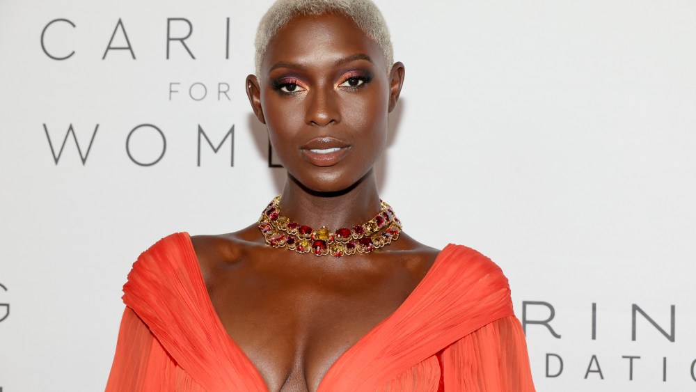 jodie Turner-Smith attends The Kering Foundation's Caring for Women dinner at The Pool on Park Avenue on Sept. 15