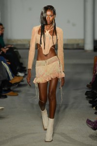 Runway at KNWLS RTW Spring 2023 on September 16 2022 in London