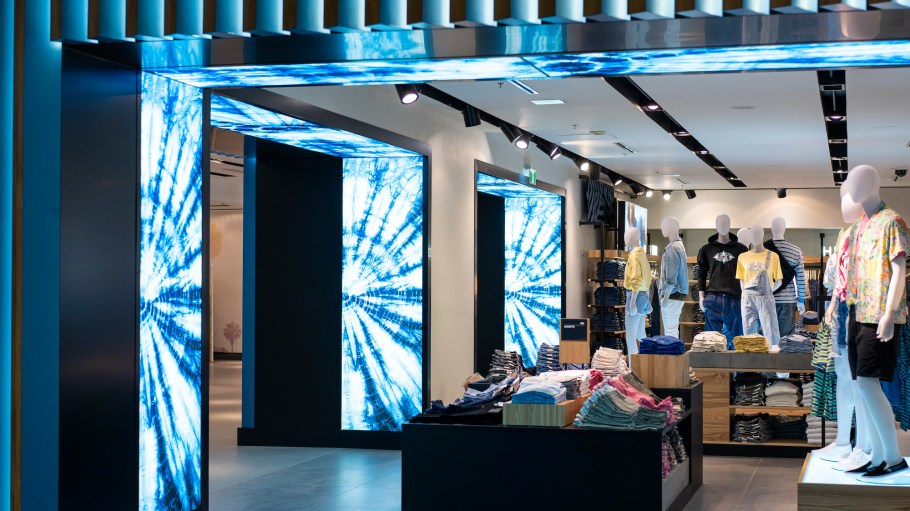 Styling services and tailoring are some of the enhanced experiences Levi's offers at its Hudson's Bay shop.