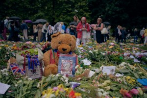 London's tributes to the Queen