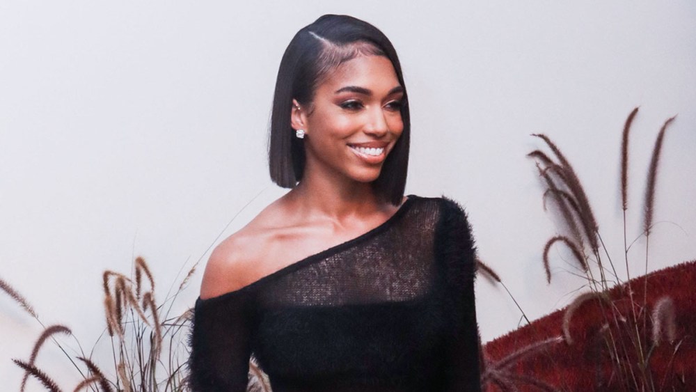 Lori Harvey attends Revolve Gallery New York Fashion Week opening reception at The Shops at Hudson Yards on Sept. 8, 2022, in New York City, New York. (Photo by: Christian Lora/Image Press Agency/MEGA)