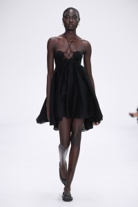 Runway at Nensi Dojaka RTW Spring 2023 on September 18, 2022 in London