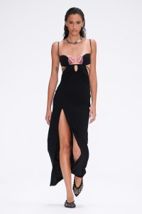 Runway at Nensi Dojaka RTW Spring 2023 on September 18, 2022 in London