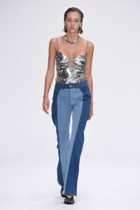 Runway at Nensi Dojaka RTW Spring 2023 on September 18, 2022 in London