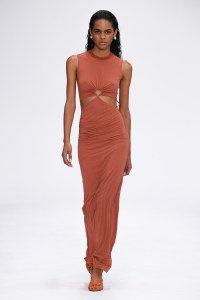 Runway at Nensi Dojaka RTW Spring 2023 on September 18, 2022 in London