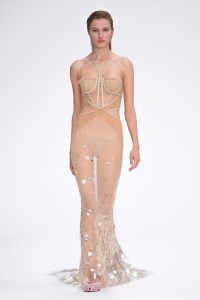 Runway at Nensi Dojaka RTW Spring 2023 on September 18, 2022 in London
