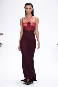 Runway at Nensi Dojaka RTW Spring 2023 on September 18, 2022 in London
