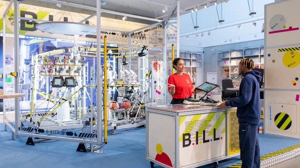 Nike's first B.I.L.L. is open at its Nike Town London store this month.
