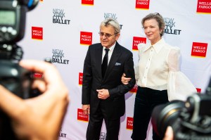 Mikhail Baryshnikov and Lisa Rinehart