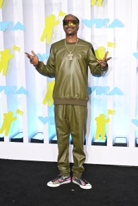 Snoop Dogg at the 2022 MTV Video Music Awards held at Prudential Center on August  28, 2022 in Newark, New Jersey.